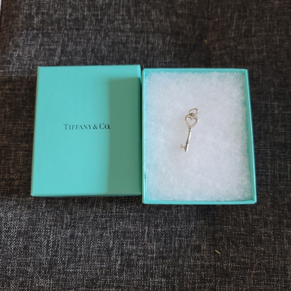Tiffany's Heart Key Charm